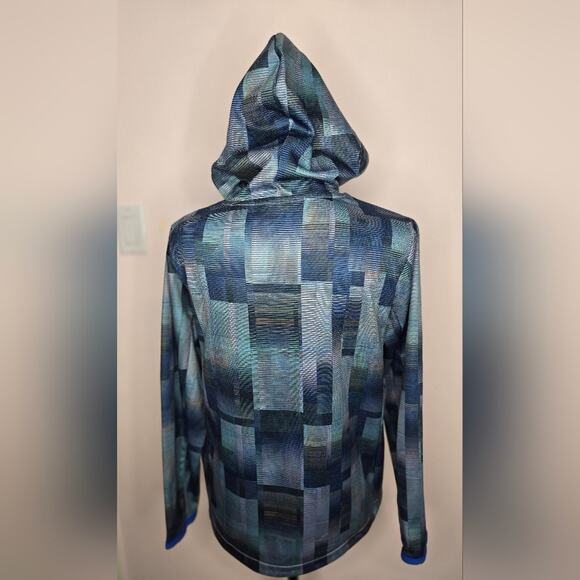 TEKGEAR Multicolor Hooded Pullover w/ Front Pocket Youth Large 14/16 - Picture 5 of 8